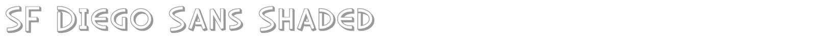 SF Diego Sans font preview